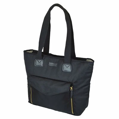Large Black Diaper Bag Tote from Mint Lime Diaper Bags - Image 1 of 4
