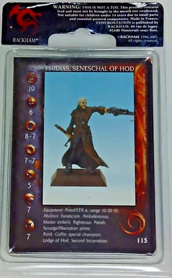 RACKHAM Confrontation: Phidies, Seneschal Of Hod GRCH09 - Image 1 of 2