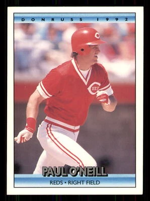 Paul O'Neill 1992 Donruss #63 Cincinnati Reds - Image 1 of 2