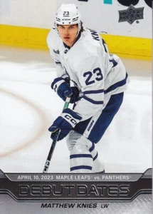 23-24 UPPER DECK DEBUT DATES INSERTS - PICK FROM LIST - FREE COMBINED SHIPPING - Picture 1 of 11