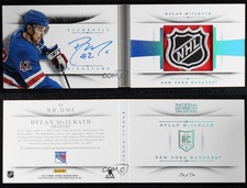 2013-14 Panini National Treasures NHL Shield 1/1 Dylan McIlrath Rookie Auto RC