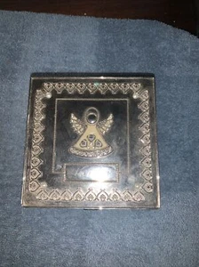 Silver Plated Velvet Lined Trinket Jewelry Box Angel Things Remembered - Picture 1 of 4