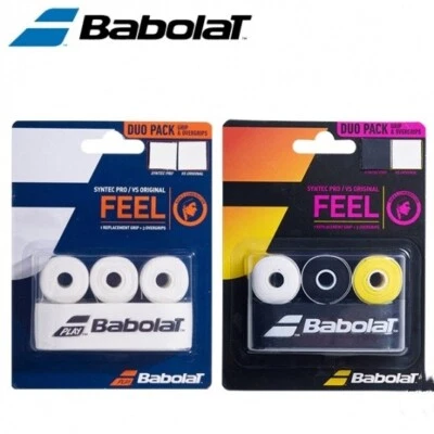 Raqueta de tenis bádminton Babolat Syntec Pro 1 pieza + VS original 3 piezas Feel Grip nueva con etiquetas Foto 1 de 4