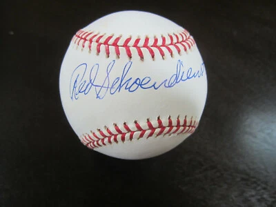 Red Schoendienst Autograph Signed Baseball Ball JSA (B9) St Louis Cardinals - Image 1 of 4