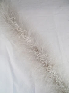 Gray Marabou Feather Boa 15 gram per Each - Picture 1 of 1