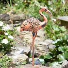 Smart Solar Flamingo Silhouette Metal Animal Light Garden Ornament 1050102