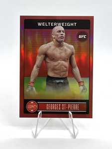 2023 Chronicles Legacy UFC Geprges St-Pierre Red /199 #342 G1G 1