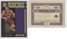 2011-12 Panini Gold Standard Black Gold Threads /49 Omri Casspi #BG-74