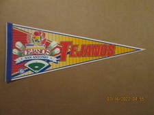 TX-LA League San Antonio Tejanos Vintage Defunct Circa 1994 Team Logo Pennant