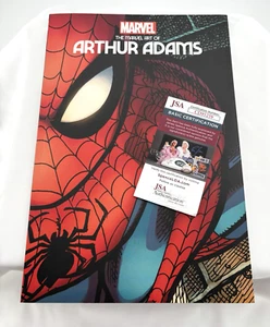 The Marvel Art of Arthur Adams Softcover Arthur Adams Signed JSA COA CD95259 - Picture 1 of 12