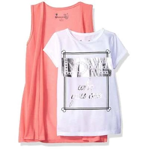 Dream Star Little Girls Short Top W/Duster Vest-Full 2 Pc Set, Size 5 - Picture 1 of 2