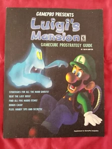 GamePro Presents Luigi's Mansion Gamecube Prostrategy Guide NM! RARE - Picture 1 of 6