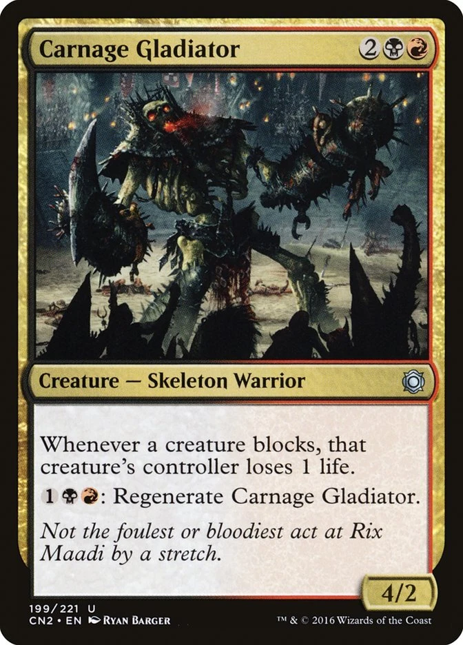 Carnage Gladiator [Conspiracy: Take the Crown] Magic MTG - Image 1 of 1