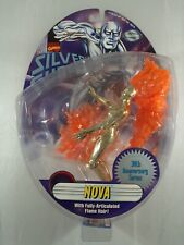 Marvel Comics Silver Surfer Nova with Flame Hair action figure 1997 Toy Biz