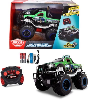 Dickie ferngesteuertes Auto Go Crazy RC Jungle Wrestler Ford F150 201106016