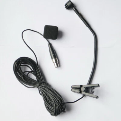 e800 Cardioid Music Instrument Microphone for Shure Wireless TA4F mini 4Pin XLR - Image 1 of 2