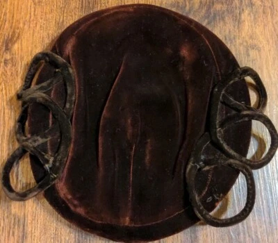 Chapéu Feminino Vintage Patrice Modelo Veludo Marrom Anos 50’-60’s  - Imagem 1 de 4