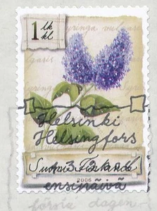 Finland 2006 Used Stamp - Lilac Spring Flower - Flowers - First Day Cancel - Picture 1 of 1