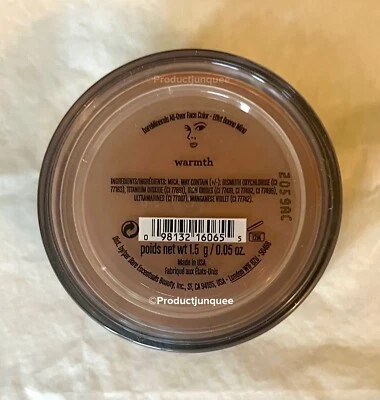 bareMinerals All Over Face Color Bronzer Contour ~ Warmth ~ 1.5 g / 0.05 oz - Image 1 of 4