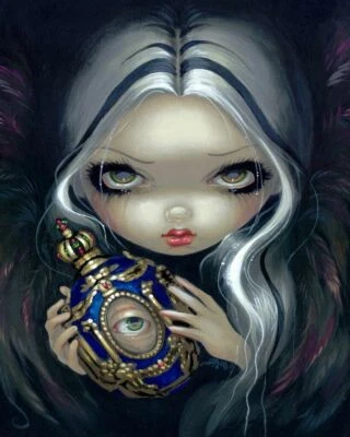 Póster gótico impresión artística Alchemical Angel IV de Jasmine Becket-Griffith 11x14 Foto 1 de 2