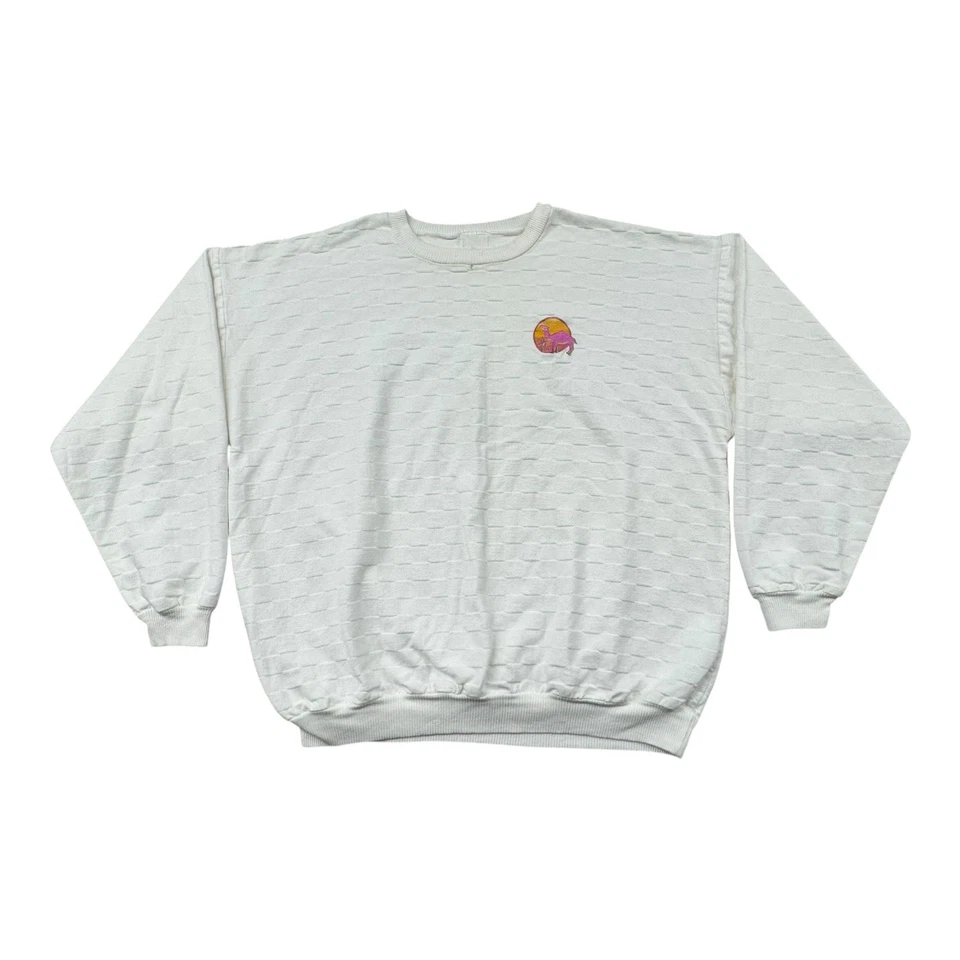 RARO DE COLECCIÓN Sudadera Camel Smokin Joe Cuello Redondo Talla XL Cigarrillo Cesta Tejido Foto 1 de 4