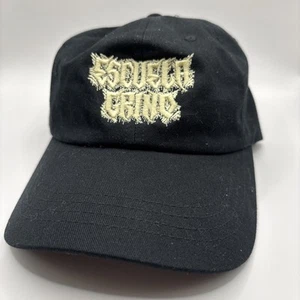 Escuela Grind Hat Brand Hat Cap Black Adjustable 100% Cotton Used Excellent - Picture 1 of 4