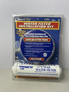 Watts 20,000 Gallon Inline Water Filter Installation Kit~KF-1 New - Picture 1 of 4