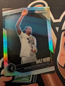 Panini Prizm 2024-25 negro - Naz Reid #45 arco iris plateado *BK* - Imagen 1 de 2