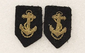 USN Naval Academy Collar Insignia 1156: Midshipman - pair - Picture 1 of 1