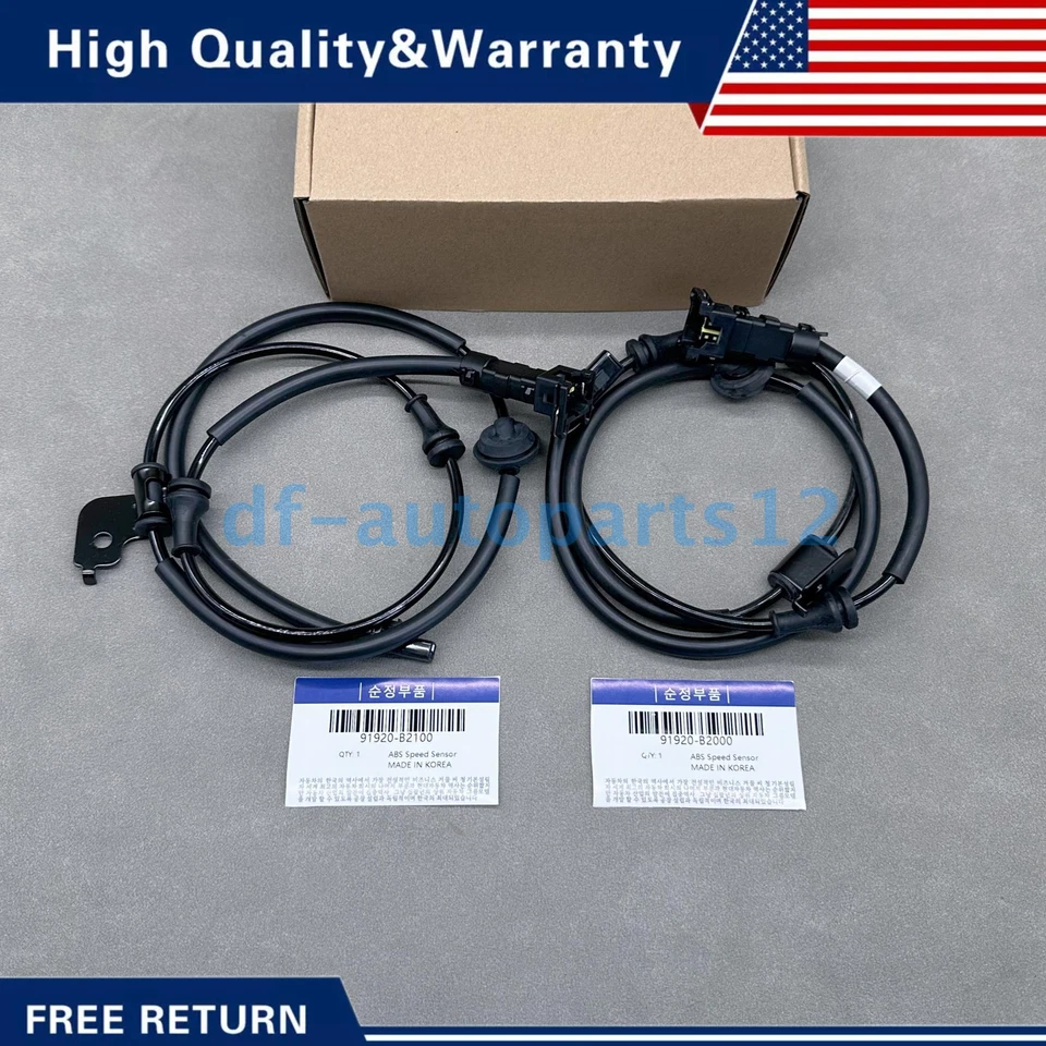 2PCS Right &Left ABS Wheel Speed Sensor Wiring For 14-19 Kia Soul 15-19 Kia Soul Foto 1 de 4