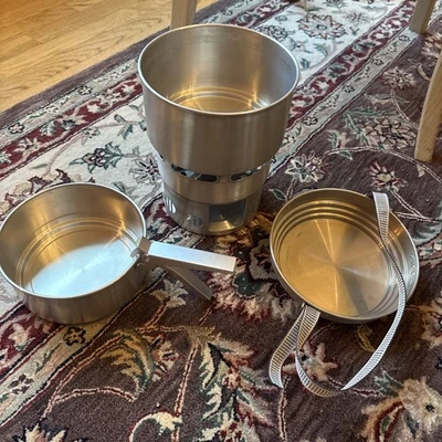 Sigg Tourist Cook Set Mochila 6 piezas Juego de Camping Vintage Foto 1 de 4