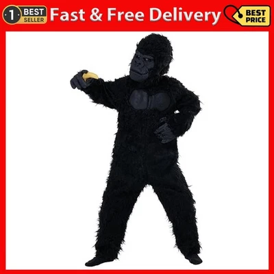 Child Deluxe Gorilla Costume - Image 1 of 4