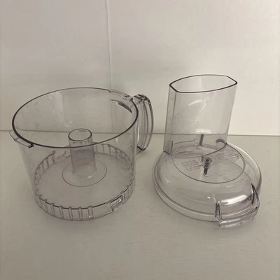 Cuisinart Food Processor Model AFP-7 Mini Bowl and lid/cover AFP-CVR Parts - Image 1 of 4