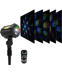 LEDMALL Firefly 3 models in 1 Motion 18 Patterns RGB Laser Christmas Lights - Picture 1 of 5