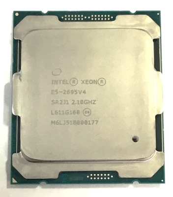 Intel Xeon E5-2695 V4 SR2J1 2.10GHz 18-Core 45MB LGA2011-3 CPU Processor - Image 1 of 2