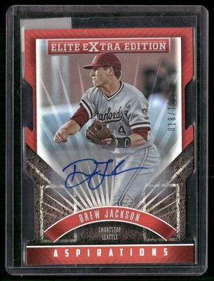2015 Panini Elite Extra Edition #178 Drew Jackson Aspirations Die Cut Auto/100 - Image 1 of 2