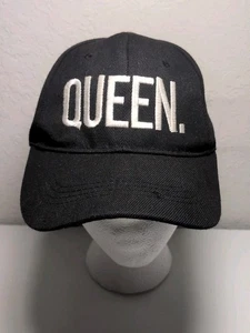 Queen Black Adjustable Baseball Cap S83 - Picture 1 of 7