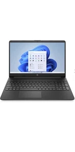 HP 15S-FQ0004NA Laptop 2024 Windows 11 Home FAST INTEL PENTIUM 128GB SSD 4GB RAM - Picture 1 of 22