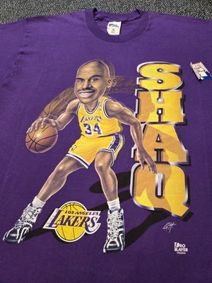 Vintage Shaquille Oneal Shirt Shaq Pro Player Lakers Size XL NWT Pro Player - Image 1 of 4