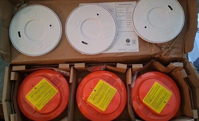 Kidde 20SD10 Smoke Detector Alarm 10-Year Battery-Powered 3 Pack - Image 1 of 4