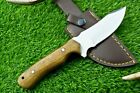 Custom Hand Forged D2 Steel Blade Hunting Knife, Skinning Knife W/sheath Ex-4614