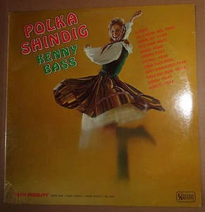 POLKA SHINDIG - Kenny Bass and his orchestra - Vinyl LP. SEALED, MINT. - Imagen 1 de 2