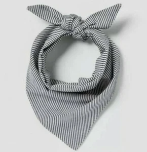 NWT Boots & Barkley Woven Stripe Tie Dog Bandana - One Size Fits Most - Picture 1 of 3