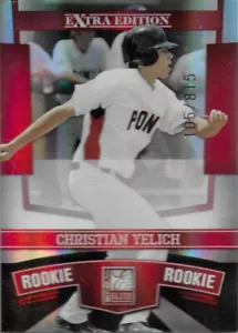 CHRISTIAN YELICH 2010 PANINI ELITE ERROR MISSING AUTO RC SP /815 BREWERS - Picture 1 of 1