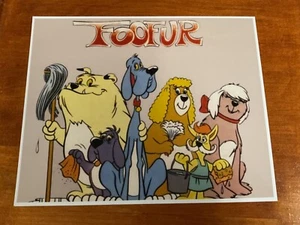 FOOFUR 80's animated cartoon retro dog 8x10 art print photo - Picture 1 of 1