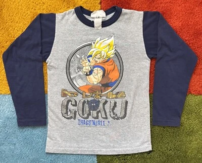 Camiseta De Colección 2000 Dragon Ball Z Anime Gráfico Para Hombres XXS Goku RARA Dos Tonos Timbre Foto 1 de 4
