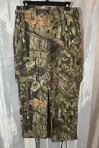 Mossy Oak Camouflage Pants Men's Size Small S 28-30 Cargo Camo Hunting Outdoors - Picture 1 of 6