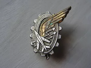 INSIGNE ECOLE D´ ENSEIGNEMENT TECHNIQUE ARMEEE DE L´ AIR SAINTES ref b - Picture 1 of 2