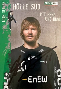 Original unterschriebene Autogrammkarte ADAM WEINER Frisch Auf Göppingen 2010/11 - Bild 1 von 2