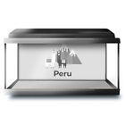 Fish Tank Background 90x45cm BW - Peru Travel Llama Alpaca  #37919